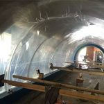 Mukautettu suuri akvaarion muovinen tunneliakryyliprojekti
